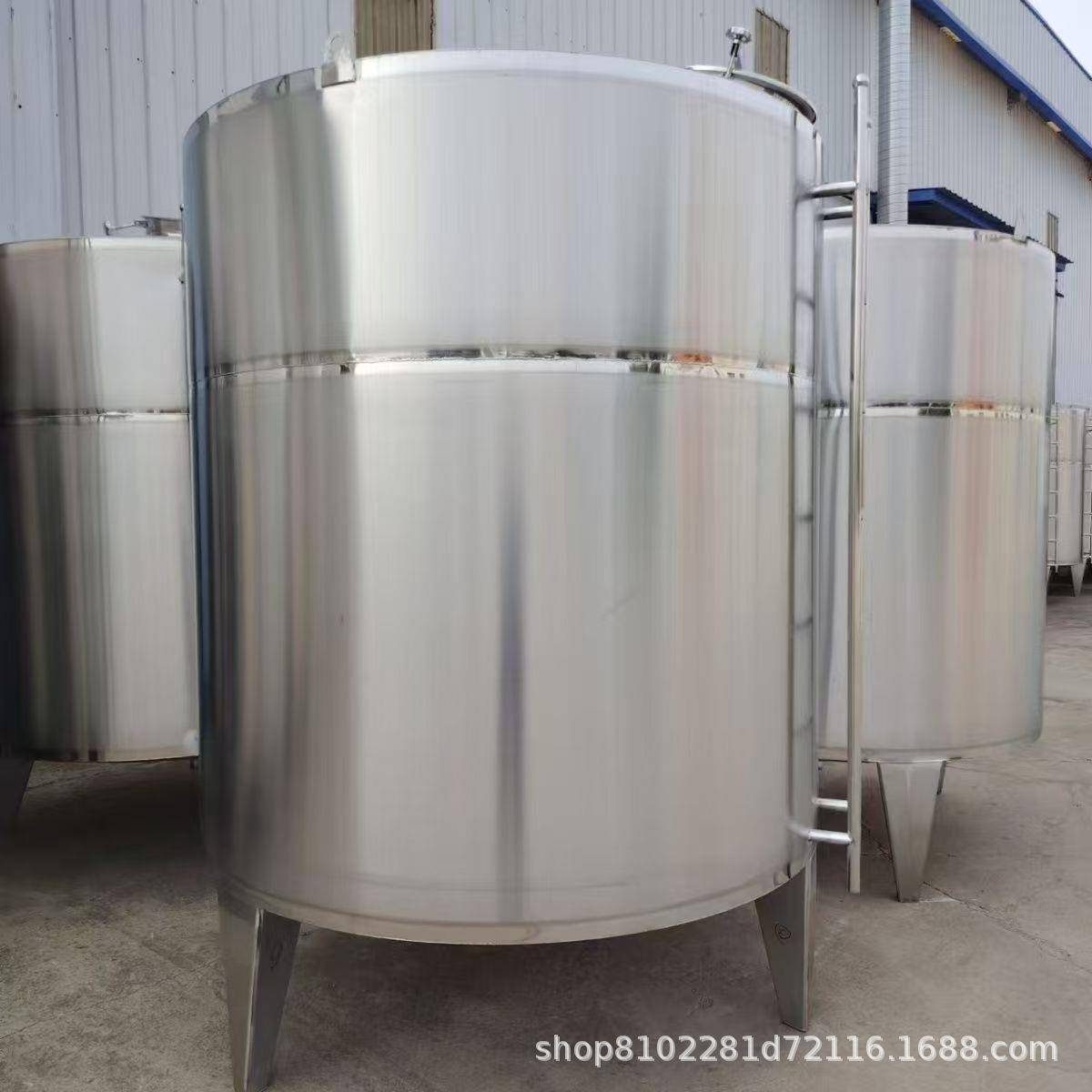 304不锈钢储罐化工罐不锈钢立式卧式油罐水罐储酒罐液体食品级
