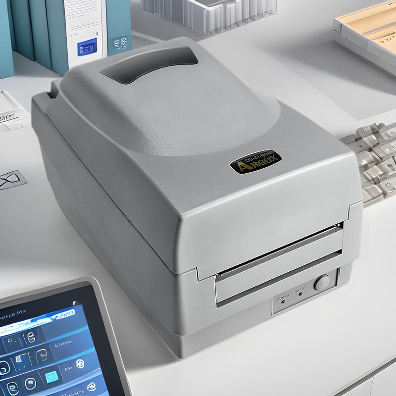 立象OS-214plus不干胶打印机超市价格标签吊牌水洗标打印机