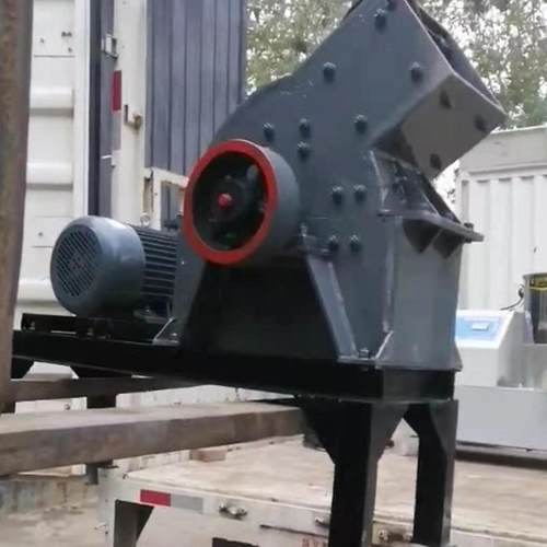 陶瓷玻璃建筑垃圾锤式破碎机石灰石砖头小型矿粉碎机锤破锤片式