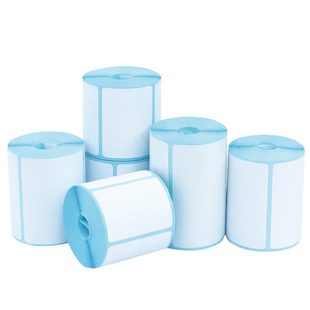 甄选小卷芯三防热敏标签纸60x40x300便携手持打印机专用不干胶打