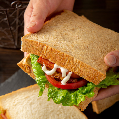 卡布罗森全麦吐司0蔗糖面包切片