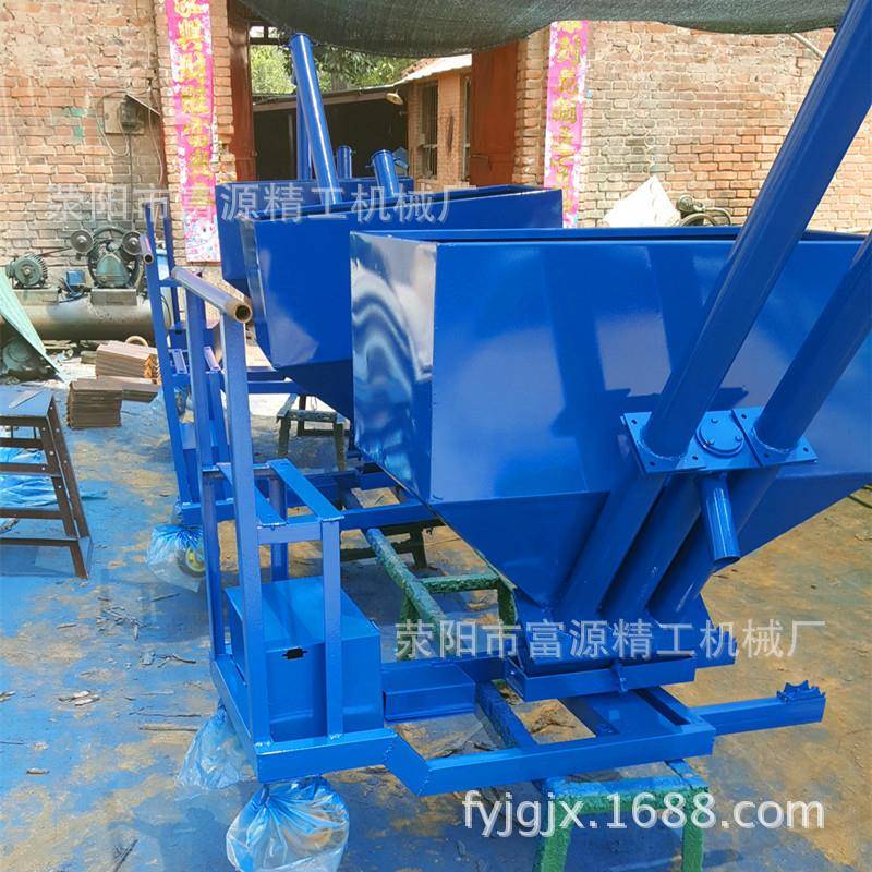 厂家直销蛋鸡肉鸡养殖设备小型自动行走式喂料机均匀无浪费