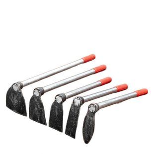 甄选家用锻打手工锄头锰钢农用种花加厚农具除草种菜园艺挖笋松土