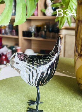 卡罗尔 B鸟合集手工琉璃创意工艺品摆件家居装饰品可爱氛围感