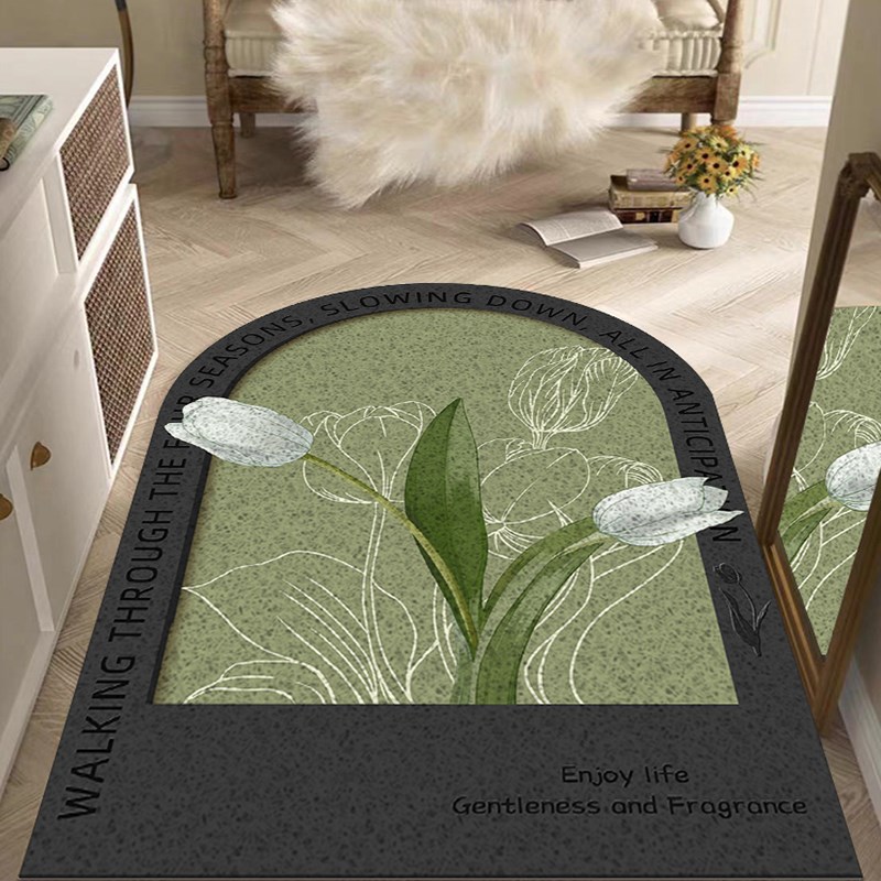 高级感入门户地垫丝圈入户门脚垫门口进门玄关2024新款门外可裁剪