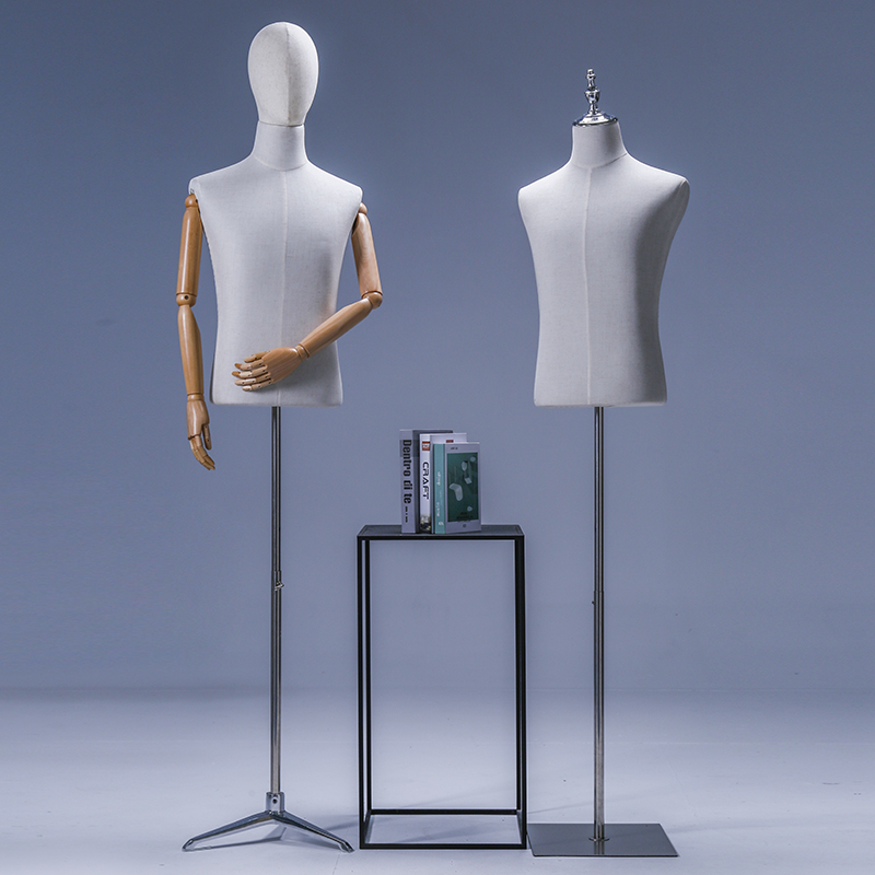 模特道具男半身人台西装礼服西服展示架服装店全身假人男装模特架