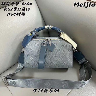 牛仔包小众设计精致手机包轻奢斜挎小包女气质手提包百搭单肩包潮