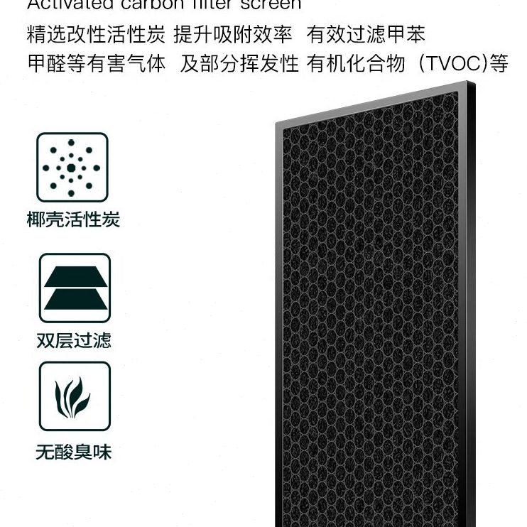 适配夏普空气净化器滤网KC-D70E70F70WF50-W滤芯KC-70TH1D60E