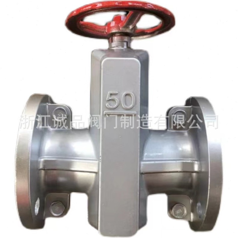 管夹阀GJ41X-6L 10L 16L 铝合金法兰管夹阀