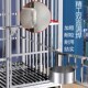 不锈钢狗笼子大型犬中型折叠加粗加固金毛专用边牧狗窝狗笼带厕所