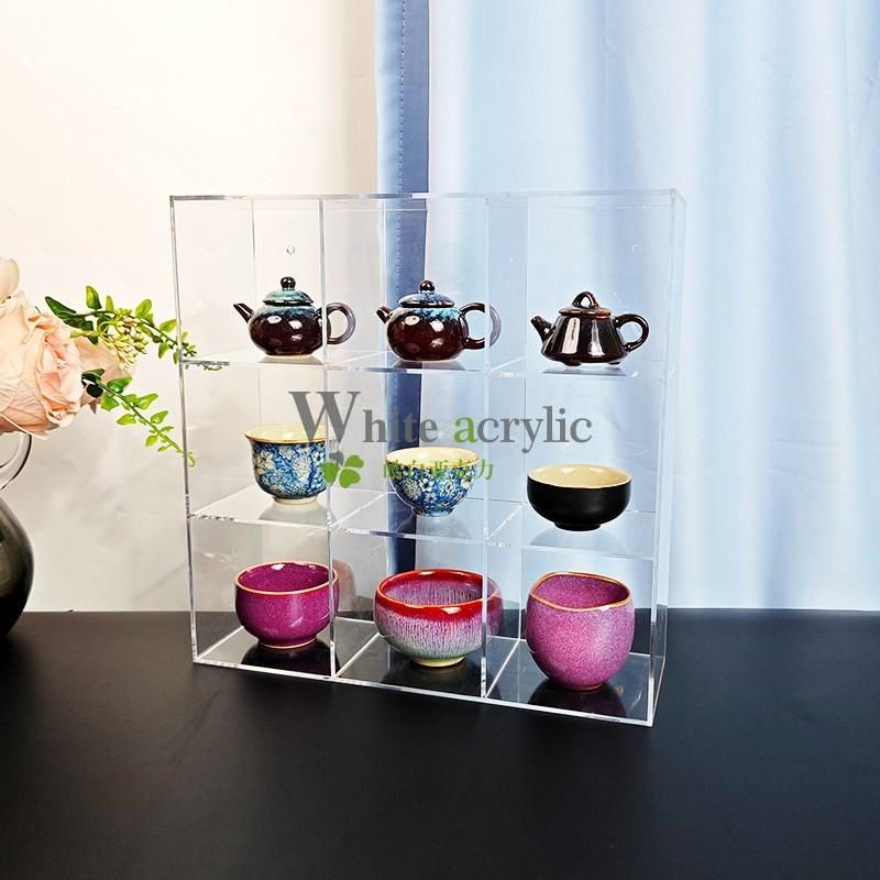 亚克力透明马克杯收纳架水杯茶具建盏多层展示架咖啡杯玻璃杯架子,收纳整理,茶具收纳盒,淘宝优惠券,粉丝福利购,淘宝优惠卷