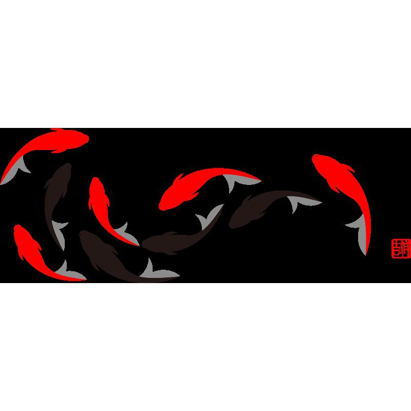 吉祥九鱼新年装饰2023春节布置3D立体墙贴画客餐厅玄关房间墙壁纸,家居饰品,软装墙贴,淘宝优惠券,粉丝福利购,淘宝优惠卷