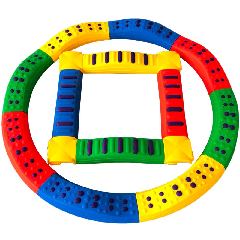 平衡触觉板步道儿童感统训练独木桥幼儿园万象组合器材塑料教琴萱