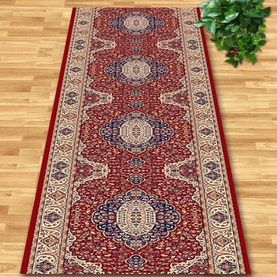 carpet高档走廊地毯过道中式家用客厅玄关地垫满铺酒店宾馆大块