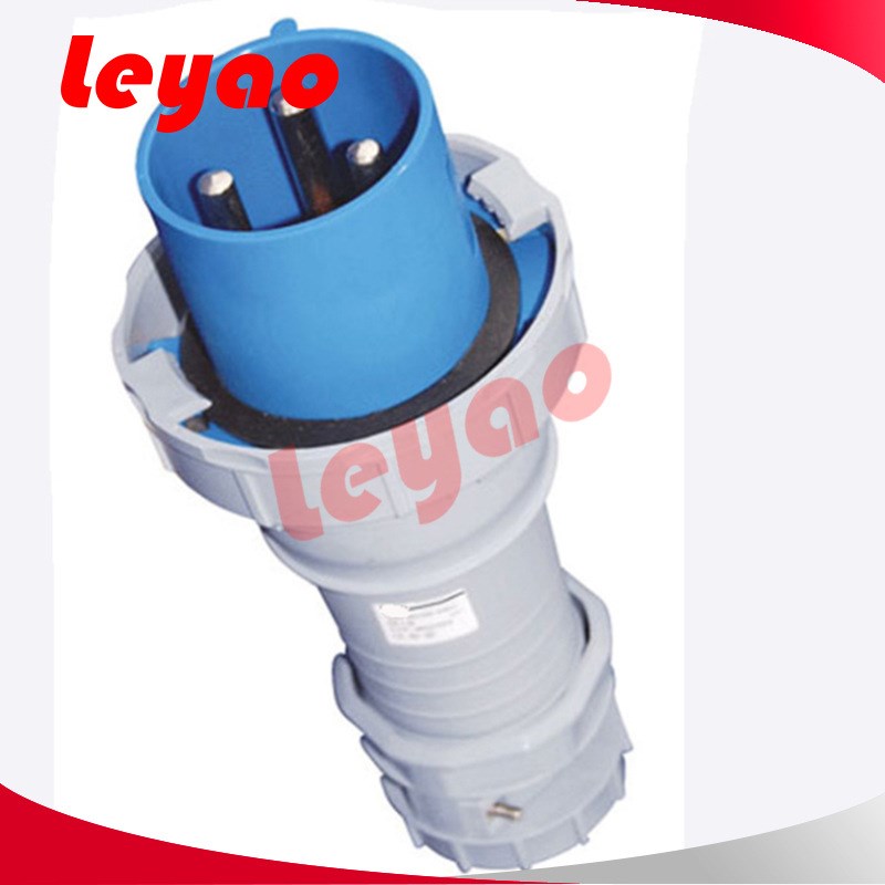 工业插头043  3P125A 防水插头 IP67  防尘防雨移动插头 220V