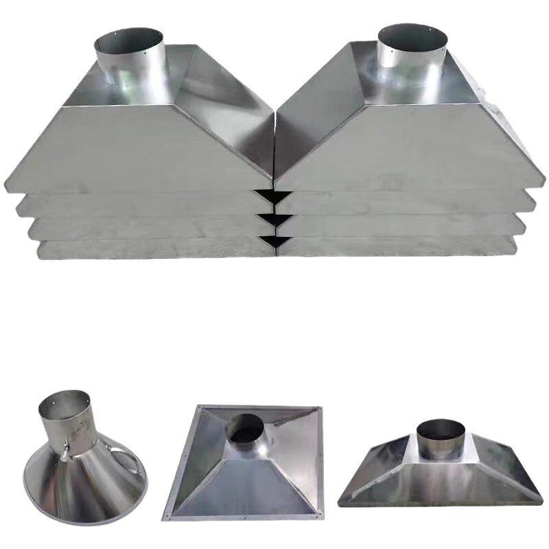 商用不锈钢集气罩工业焊接吸烟罩排烟除尘风管吸风罩车间废气处理