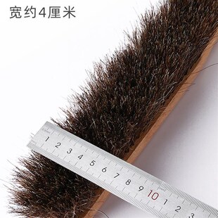 马鬃毛扫床刷软毛扫床笤帚刷子家用沙发除尘大毛刷无静电新款