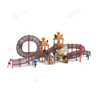 户外儿童乐园无动力游乐设施攀爬绳网幼儿园儿童拓展爬网组合设备