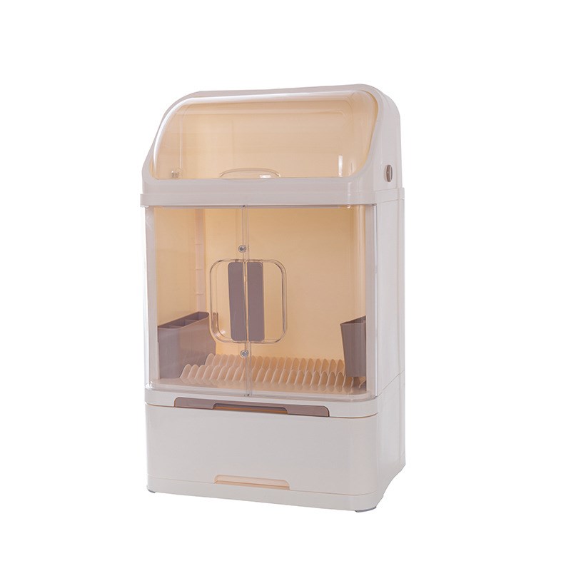 厨房碗碟沥水置物架家用多功能碗柜收纳盒台面碗筷沥水架工厂