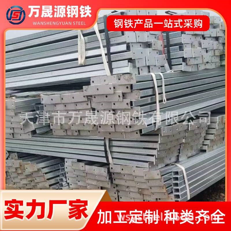 镀锌方管农业大棚热镀锌方矩管大棚立柱折弯大棚管