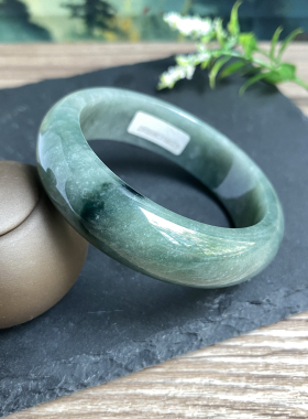 带证书54x16x8mm正圈油青种飘花