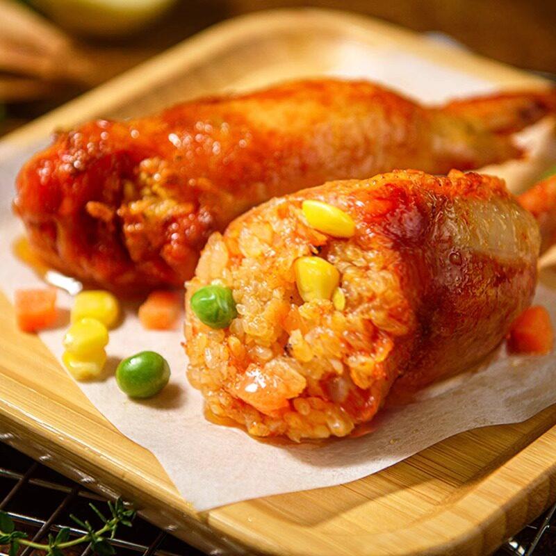 新品莲冠鸡翅包饭半成品9kg奥尔良鸡翅油炸小吃食材商用摆摊整箱