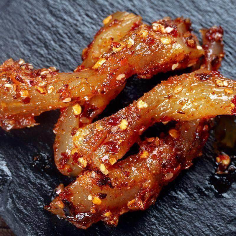 特惠【50包】内蒙古牛蹄筋即食牛蹄筋麻辣条小零食熟食牛板筋