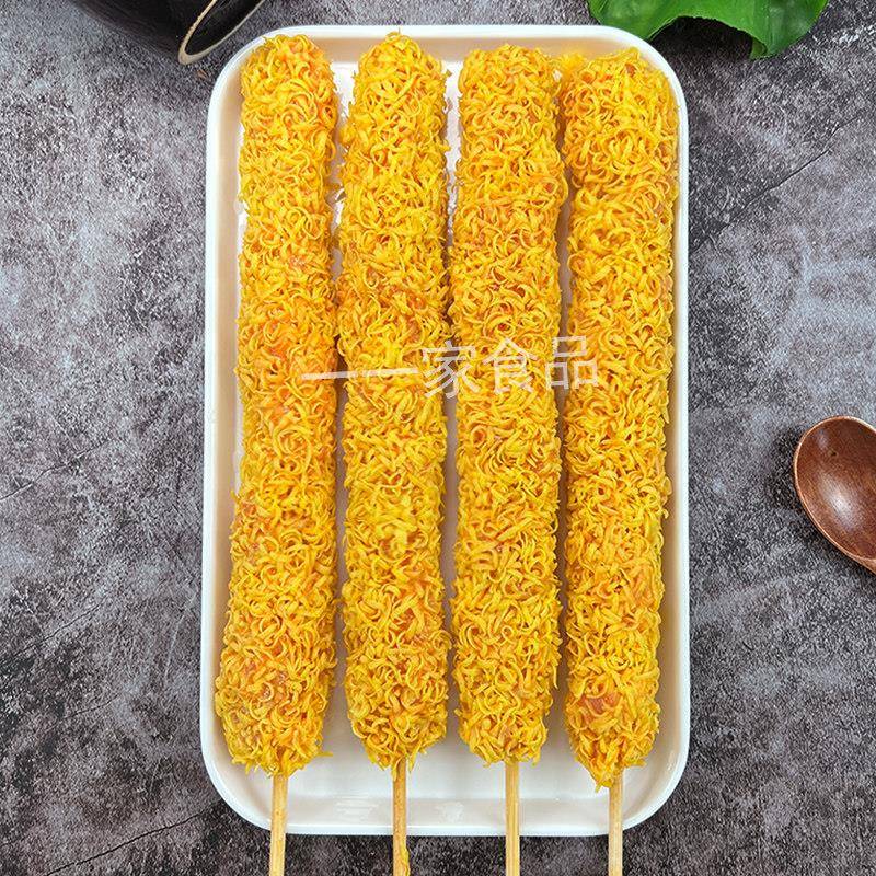 新品稳成欢乐熊大棒鸡柳棒100g油炸小吃食材裹粉鸡肉串黄金鸡柳棒