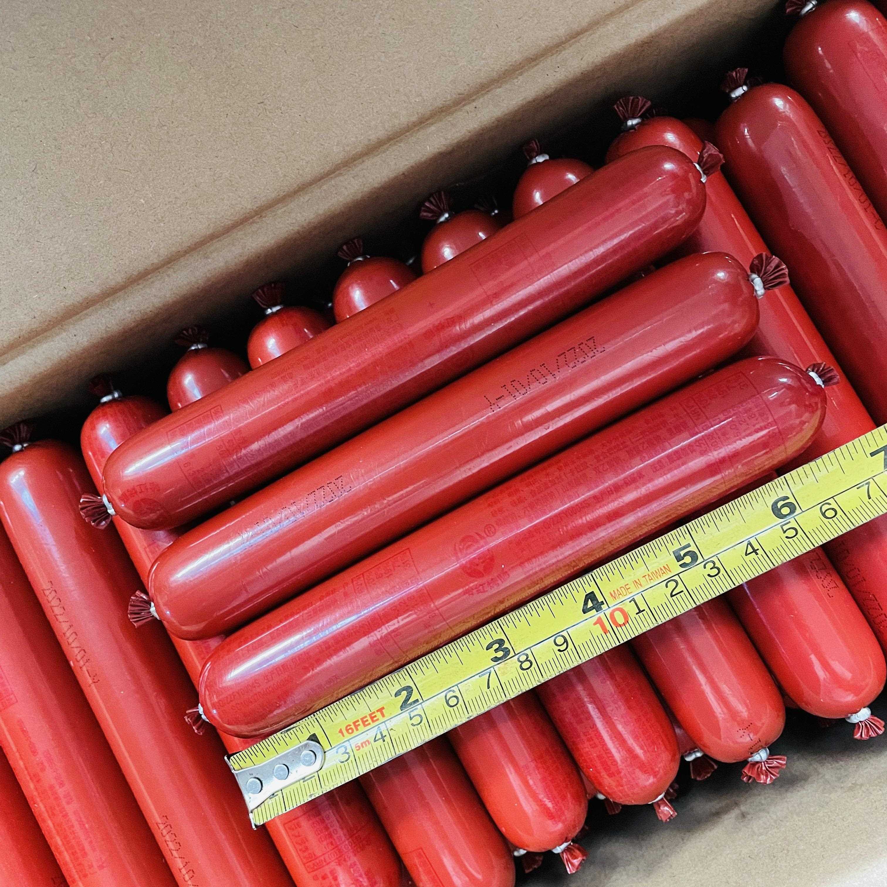 新品脆皮淀粉肠网红路边摊专用火腿肠烧烤油炸铁板烤肠商用100g