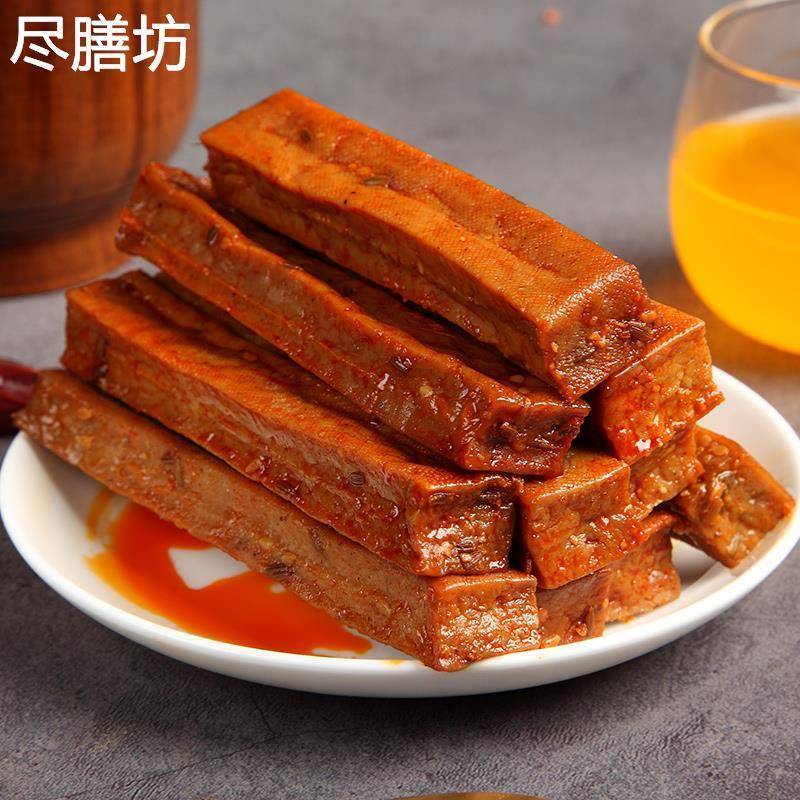 湖南特产椒骄小筋条卤豆干 麻辣即食豆干零食 香辣味豆干休闲小吃