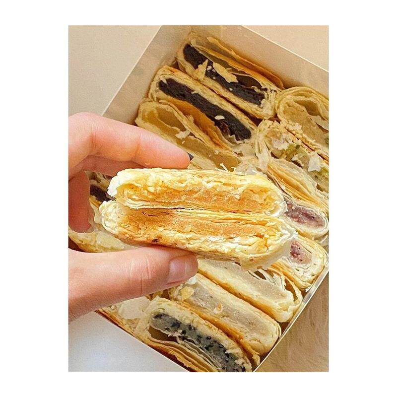 矮子馅饼旗舰店武汉特产荆门特产湖北特产手工现做老婆饼酥饼酥饼