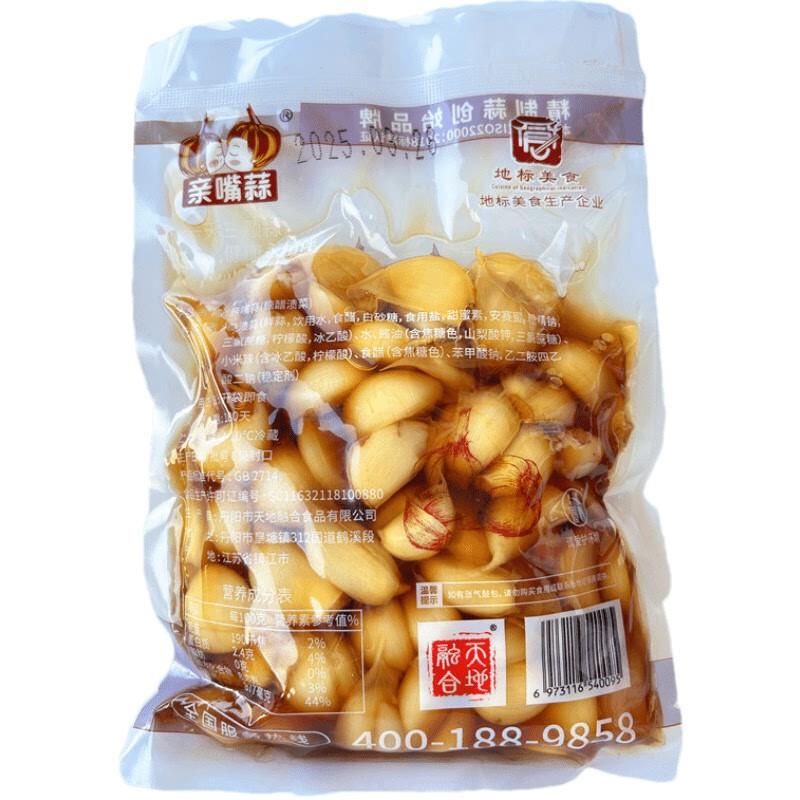 亲嘴蒜糖醋泡蒜500g/袋装