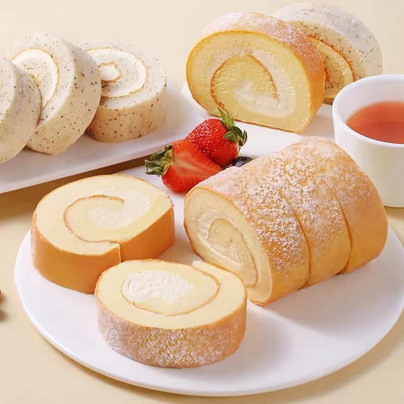 山姆8个瑞士卷爆款原味伯