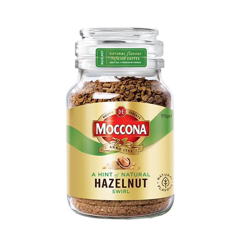 新货Moccona摩可纳8号100g/200g中度烘焙榛果焦糖黑咖啡无蔗糖
