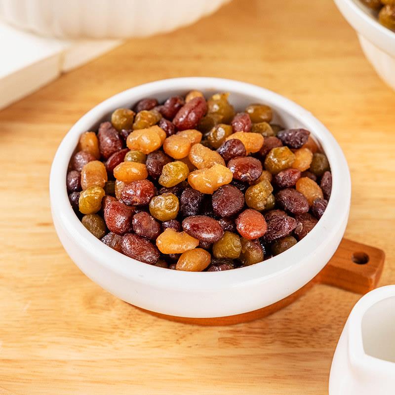 新品糖纳多彩豆商用即食蜜豆熟红豆绿豆馅料奶茶店原材料装饰烘焙