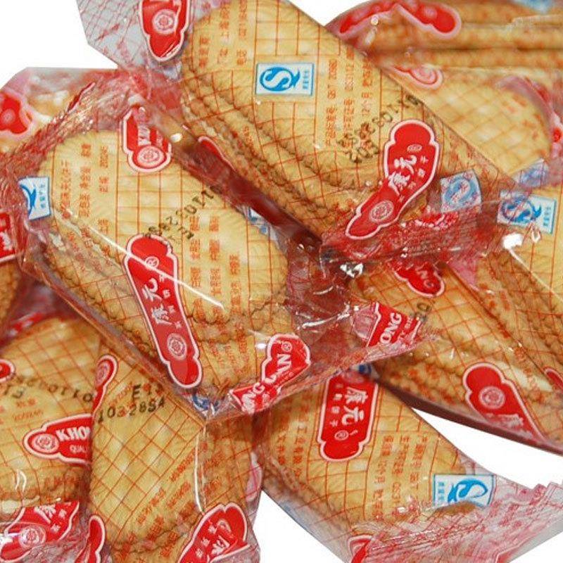 康元清真香橙味夹心饼干代餐早餐老式怀旧糕点回族童年回忆零食品