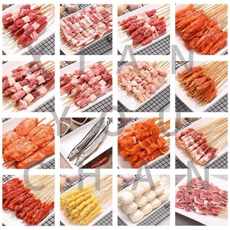 新品【仙优馋】4-6人烧烤套餐大肉串半成品烤串羊肉串户外烤肉食