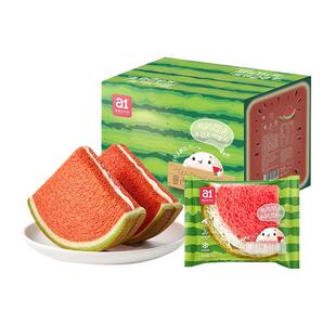 a1西瓜吐司量贩装整箱4斤手撕面包蛋糕营养学生早餐糕点休闲零食