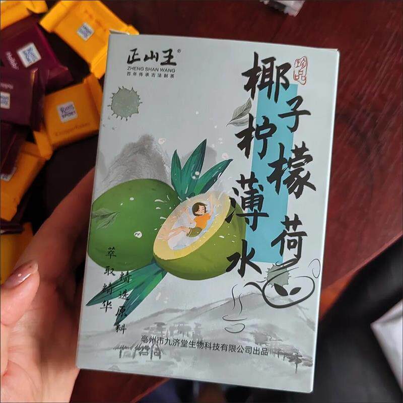 椰子柠檬薄荷清爽水果茶三角低卡袋装冷饮泡水喝果茶茶包