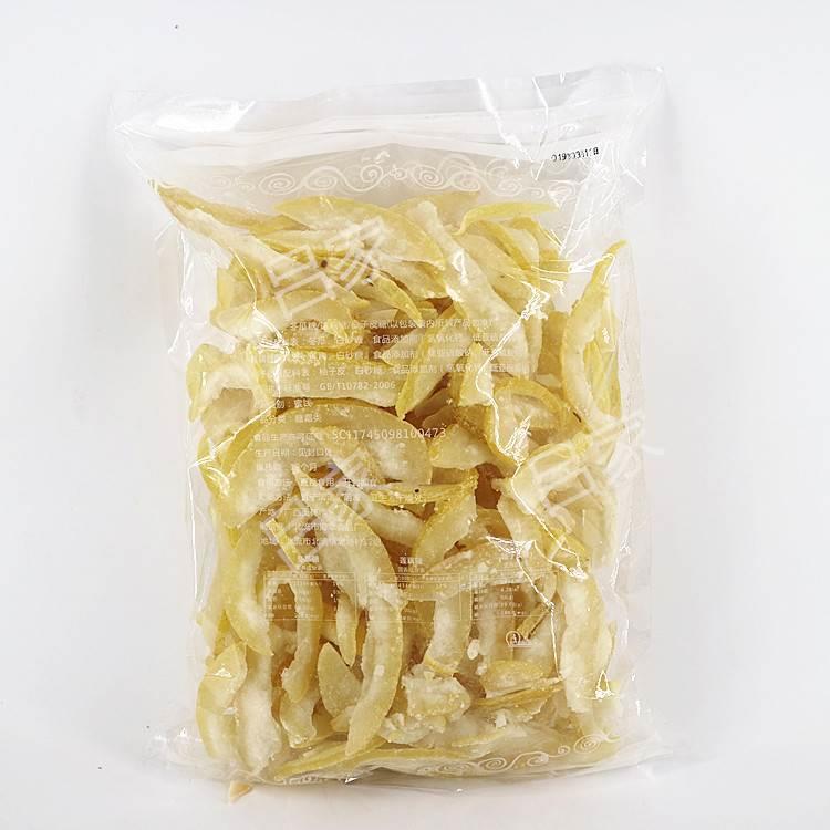 广西容县沙田柚子皮果脯传统手工特产蜜饯休闲零食柚皮糖500克/袋