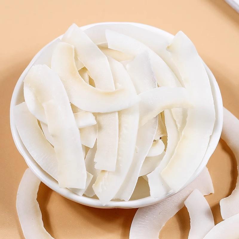 海南特产椰子脆片500g原味即食脆块椰果肉椰子角商用休闲零食小吃