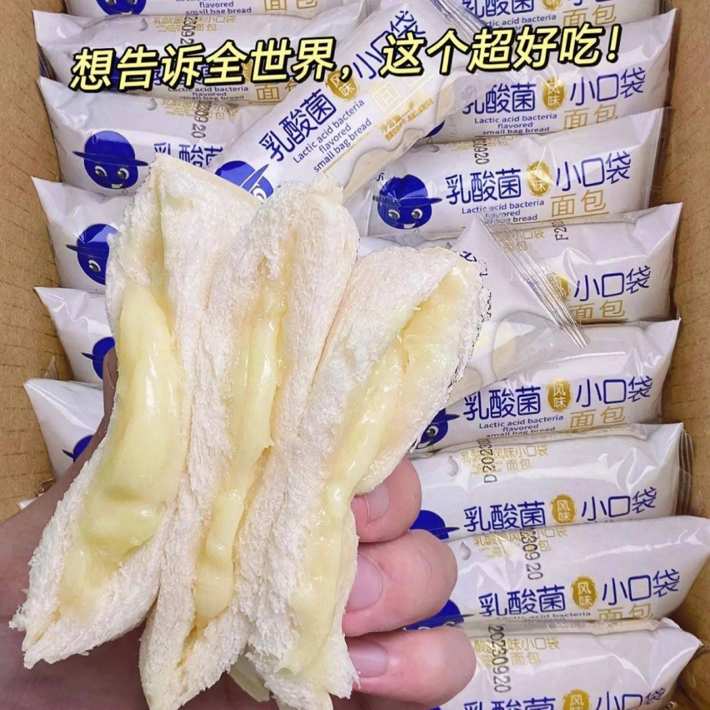 乳酸菌小口袋面包蛋糕点心整箱早餐代餐牛奶面包零食宿舍解馋小吃