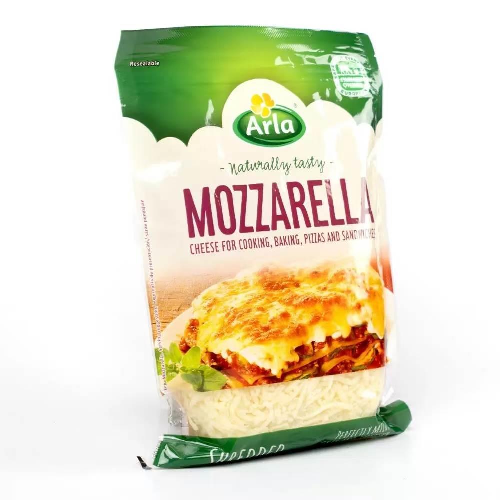 Arla/阿尔乐 马苏里拉干酪芝士碎175g丹麦进口高钙高蛋白纯正奶酪