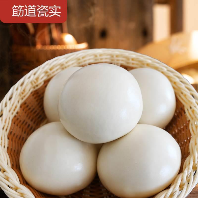 千层馒头山东纯手工传统老面发酵石磨戗面大馍馍早餐北方主食面食