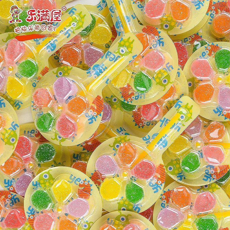 五彩风车软糖橡皮糖麦芽糖好吃好玩棒棒糖儿童糖果解馋小零食