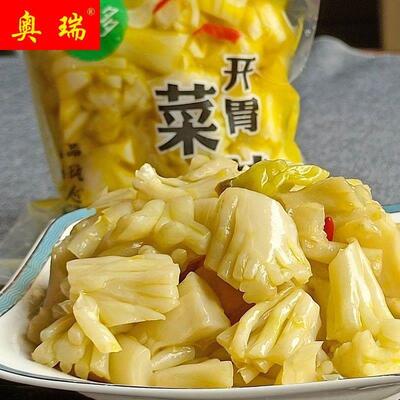 温州特产开胃菜花梗鲜嫩爽