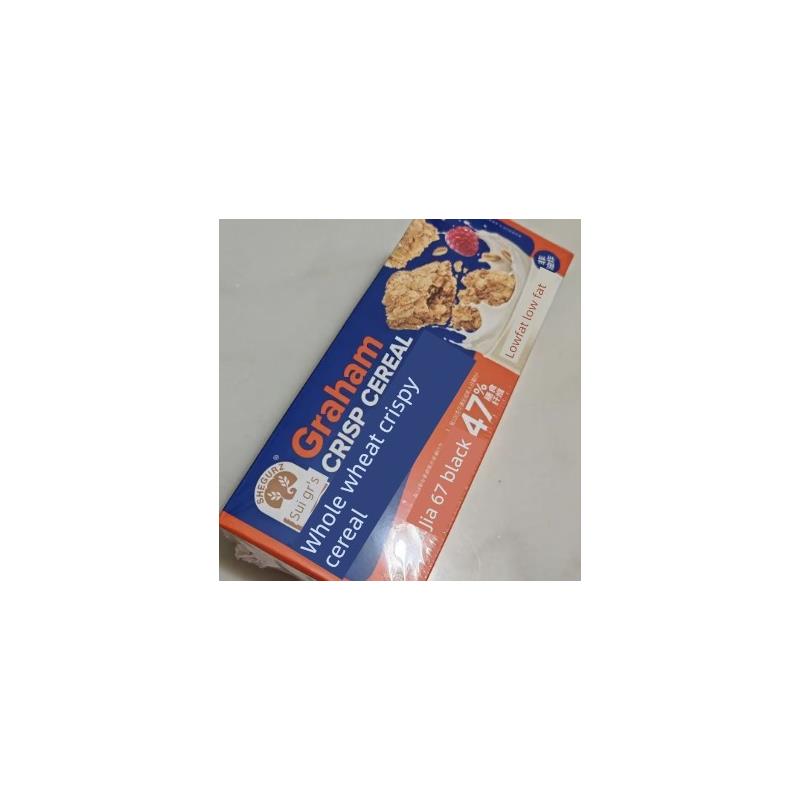 低脂全麦脆无糖精即食麦片