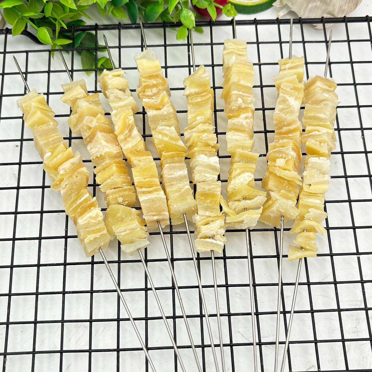 新品钢签千层筋串牛腩筋牛肉筋串牛杂商用半成品烧烤食材筋头巴脑