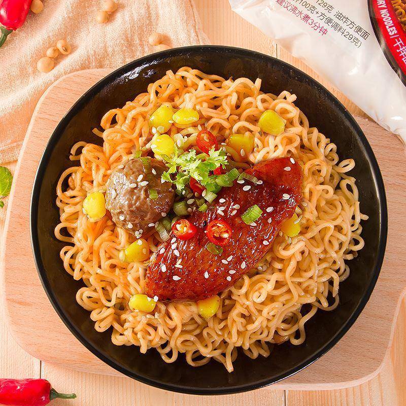 印尼进口indomie营多捞面辣味传统原味干拌面方便面喜多养多整箱