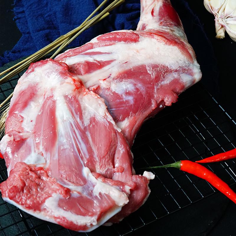极速羊肉新鲜半只羊10斤滩